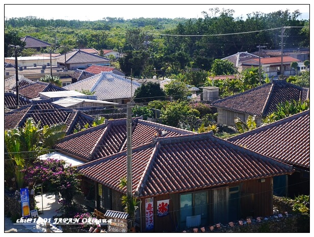 沖繩竹富島潔市區街景