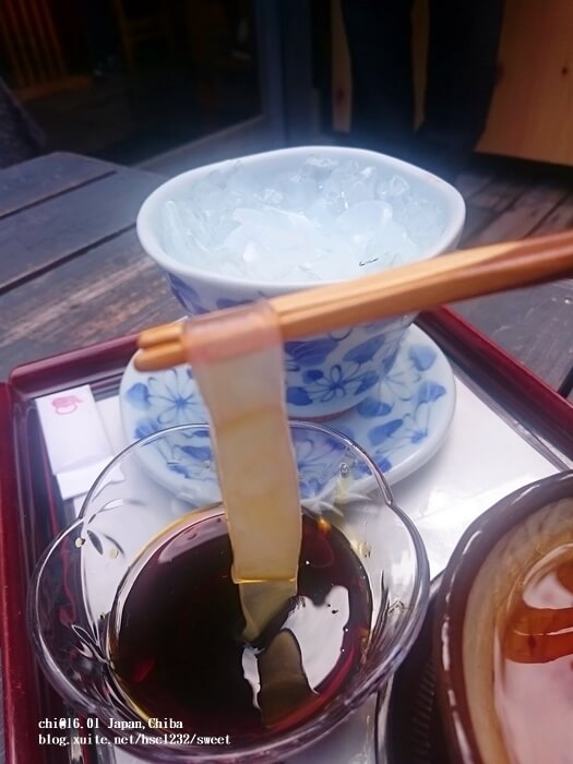 千葉甜點｜成田山新勝寺三芳家葛粉很滑溜、很Q