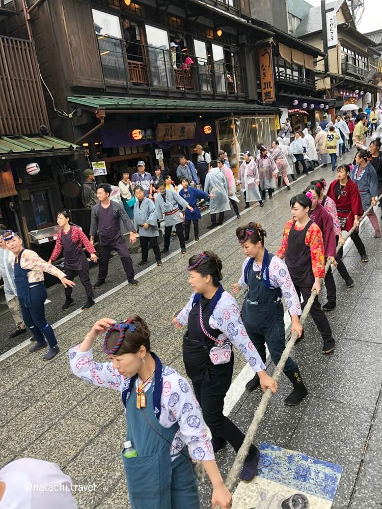 千葉成田祇園祭參與人數眾多
