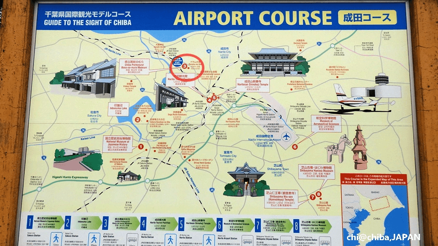 千葉房總之村地圖