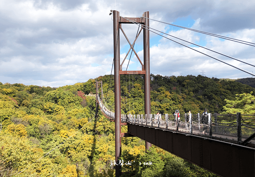 大阪星田園地吊橋