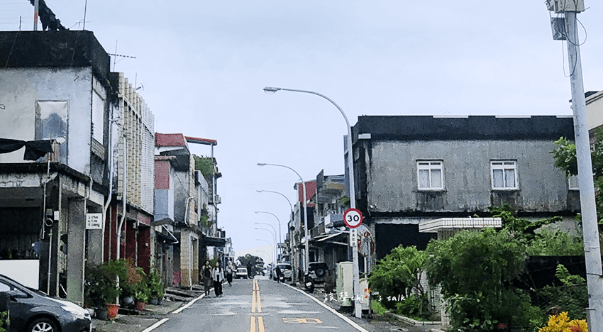 宜蘭南澳朝陽社區是個幽靜的小鎮