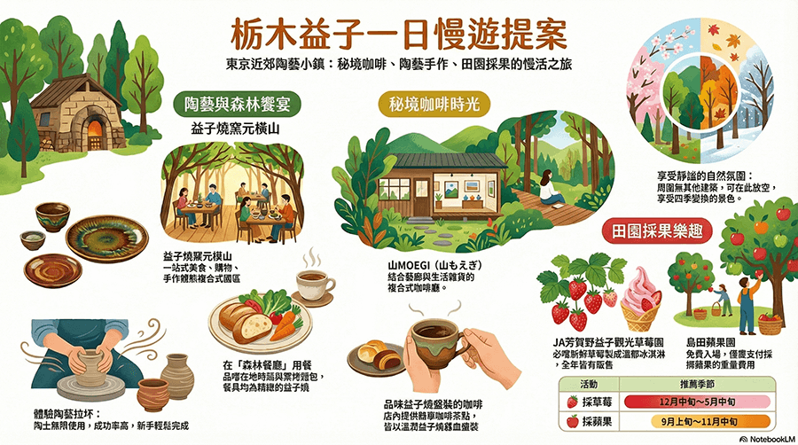 益子一日遊建議行程