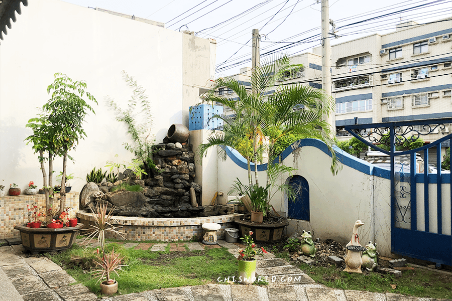 屏東住宿 東港愛晴海幸福灣民宿庭園