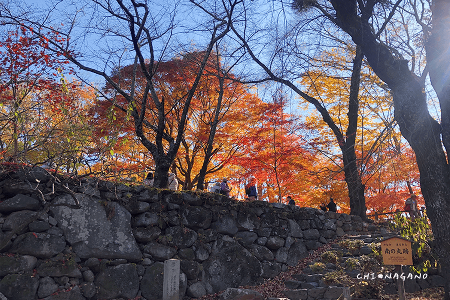 長野小諸城址懷古園南丸跡